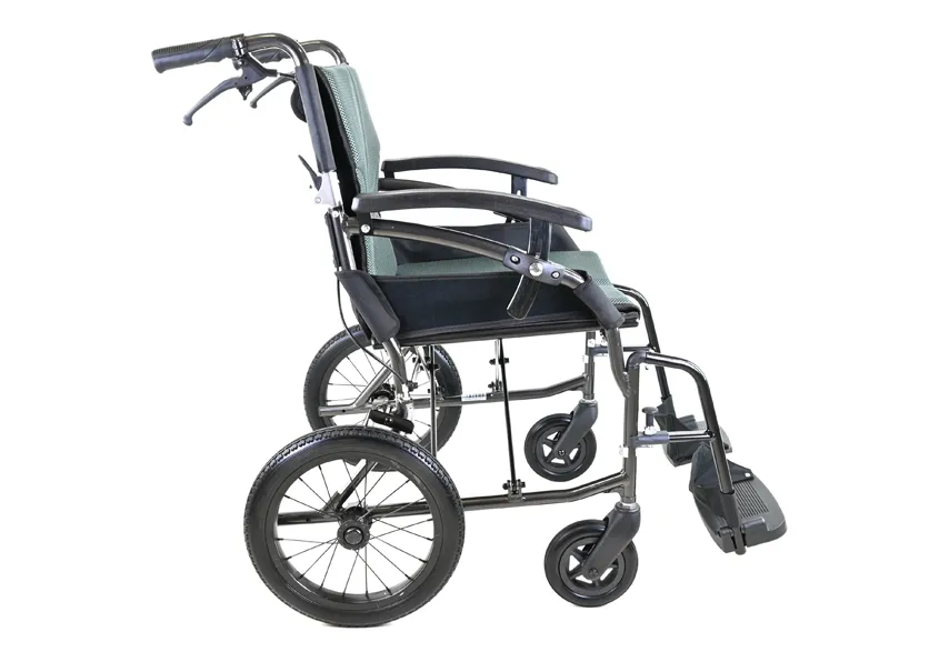 Gravity-Lite Transit Wheelchair side view
