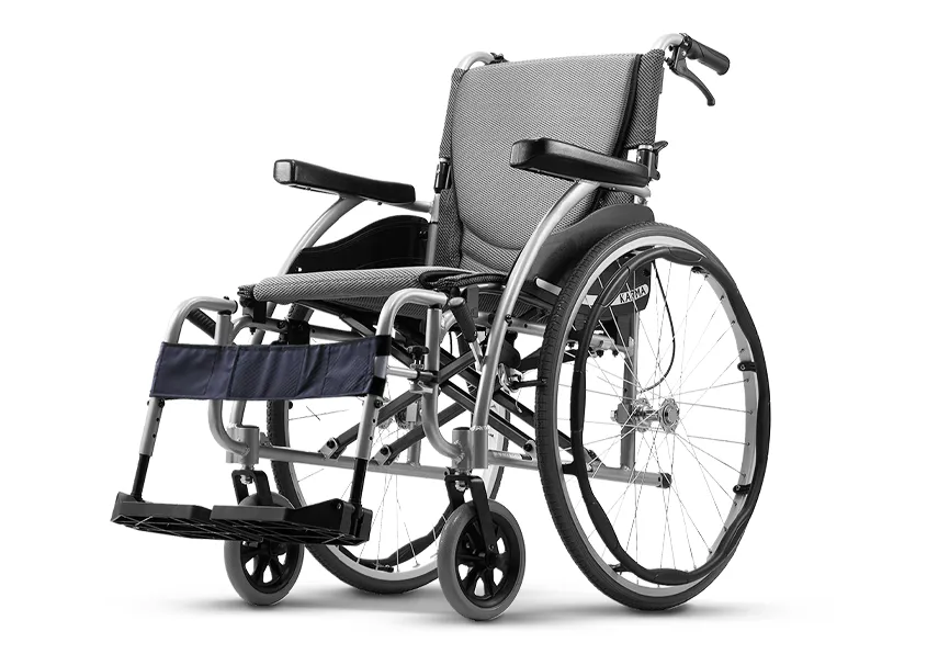 S-Ergo 115 Self-Propelled Wheelchair front-angle view