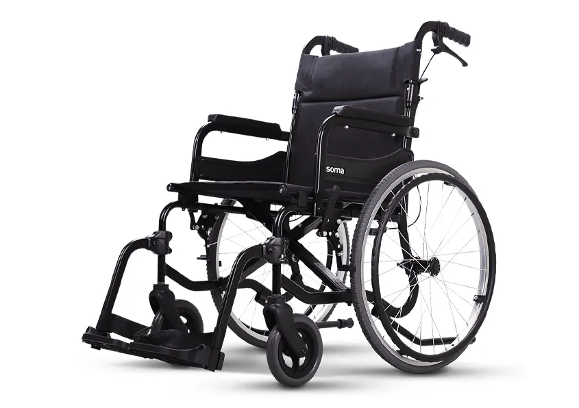 Karma Soma Sparrow 2 Self-Propelled Wheelchair front angle view