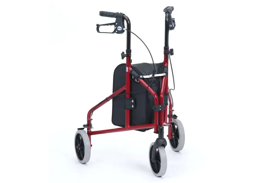 Days Tri-Wheel Walker - Red